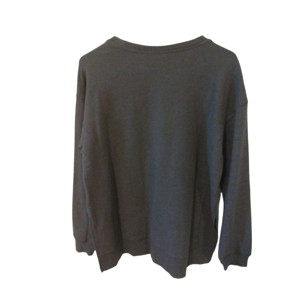 Wildfox NWOT "Easy Does It" Gray Super Soft Stylish Streetwear Sweatshirt S - Picture 5 of 5
